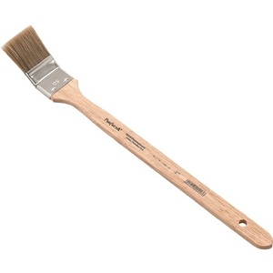 Brosse industrielle NLLE pour bricolage, 40 mm de large, 48 mm de longueur de poils, poils naturels, manche en bois, nylon, pour applications de peinture murale - Product Image 1