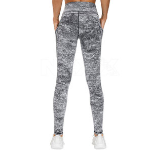 Venta Directa de Fábrica: Leggings de Yoga Sólidos para Mujer, Efecto Scrunch Butt, Cintura Alta, Ecológicos, Largo hasta la Pantorrilla, Ropa Deportiva para Gimnasio - Product Image 3