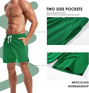 Pantalones cortos clásicos de lana de algodón Tacto suave Uso diario Deportes activos y trajes Casuales - Product Image 3