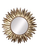 Miroir mural vénitien en argent antique, miroir décoratif baroque, décoration de luxe pour la maison, fabricant en gros OEM