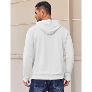 OEM Logo personnalisé hiver 2 pièces sweats à capuche surdimensionnés pour hommes 100% coton sweat-shirts épais en polaire - Product Image 5