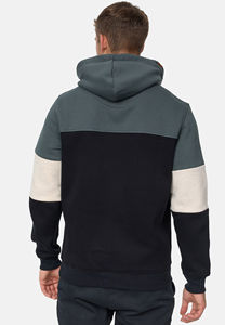 Nouveau design, meilleure qualité, style panneau de couleur hivernal, sweat à capuche à manches longues pour hommes, extérieur, doux, confortable, tissu en coton, coupe-vent - Product Image 2