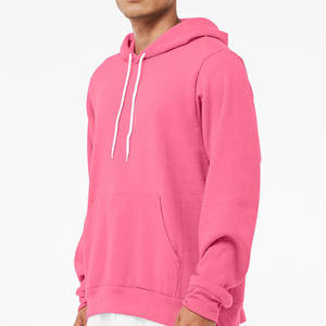 Bella-Sweat à capuche en molleton éponge pour homme, 3XL, rose charité chiné - Product Image 1
