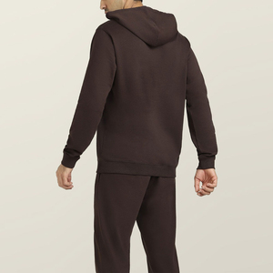 Vêtements de rue personnalisés Meilleur article Sweat à capuche imprimé avec ensemble de pantalons de survêtement Ensemble de survêtement pour hommes de couleur de marque pure respirante légère - Product Image 2