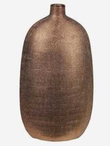 Ensemble de vases à fleurs modernes abstraits en aluminium faits à la main, écologiques, argentés, creux, en forme de beignets, centre de table, décoration de salon, vente en gros - Product Image 6