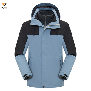 2024 nouveau Design hommes Satin Softshell veste matelassé Nylon imperméable respirant coupe-vent OEM Logo personnalisé hiver vêtements de plein air - Product Image 5