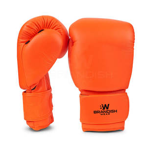 Gants de boxe confortables de conception sur mesure en gros à bas prix Gants de boxe respirants légers - Product Image 1
