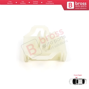 Clips de réparation de lève-vitre BWR34 R1 avant droit pour Polo Classic 6V Caddy MK2 Cordoba MK1 Ibiza MK2 Inca Octavia MK1 1U 6K483 - Product Image 5
