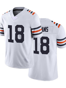 Maillot de football américain sur le thème du drapeau américain avec des couleurs patriotiques et un confort adapté au match commémoratif Uniforme de football américain - Product Image 6