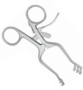 Retractores Weitlaner de grado medio al por mayor, instrumentos quirúrgicos veterinarios de acero inoxidable, retractores Beckman personalizables OEM - Product Image 2