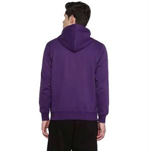 Sudaderas con capucha de lana de algodón de alta calidad OEM para hombre, Jersey transpirable, ropa de calle con logotipo personalizado básico, sudaderas para invierno - Product Image 4
