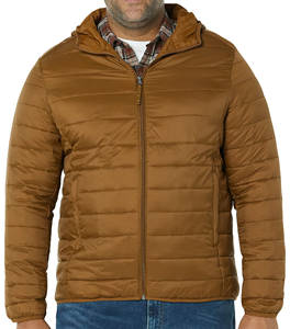Veste matelassée légère sur mesure en gros pour hommes et femmes, veste d'hiver chaude pliable, coupe-vent, imperméable, décontractée, pour l'extérieur - Product Image 1