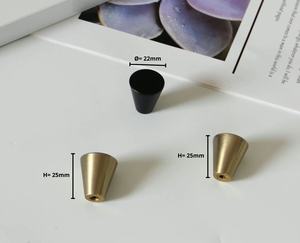Perilla de cono de aleación de Zinc moderna de estilo Vintage para tocador, dormitorio y armarios de cocina, armario y muebles, cajones, decoración de Hardware - Product Image 4