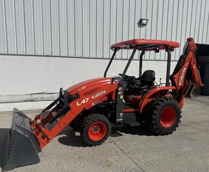 Tractor Kubota L47 2022, el Más Vendido, con Cargador Frontal y Retroexcavadora, Motor, Caja de Cambios, Bomba y Motor en Venta - Product Image 5