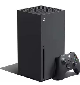 Consola X-box Series-X de 1 TB Negra, con 2 Controles Inalámbricos, 10 Juegos y Auriculares, Compatible con Varios Idiomas, Enchufe Estadounidense y Europeo - Product Image 2