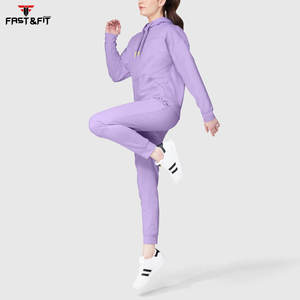 Vente chaude Professionnel Made Nouveau Design Logo Personnalisé Mode Hiver Entraînement Survêtement De Mode Survêtement De Mode Pour Les Femmes - Product Image 3