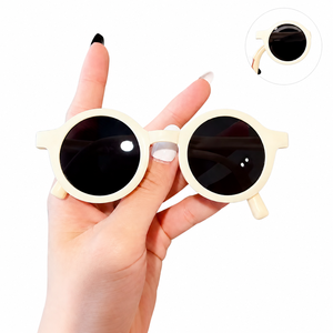 Gafas de Sol Plegables con Protección UV para Niños, Lentes Ópticas UV400, Gafas Plegables al por Mayor para Bebés y Niñas Pequeñas - Product Image 2