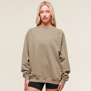 Sudadera de bloque de color para mujer, sudaderas con estampado de logotipo personalizado para mujer, calidad premium, elección perfecta para minoristas y compradores a granel - Product Image 4