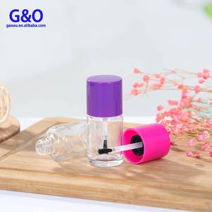 Échantillon gratuit usine personnalisé 10ml bouteille carrée vide bouteille de vernis à ongles emballage <span class=keywords><strong>Neil</strong></span> Polish bouteille en verre avec brosse - Product Image 1