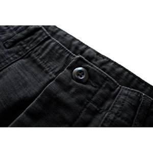 Pantalones de algodón de talla grande para mujer, pantalones de lino ligeros suaves, pantalones largos lisos con cordón y bolsillos, pantalones sueltos - Product Image 3