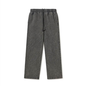 Streetwear Custom Casual Heavyweight <b>Jogger</b> Sweatpants Baggy Fit Elastic Bottom Cuffs Custom Embroidery Available for Wholesale - Product Image 3
