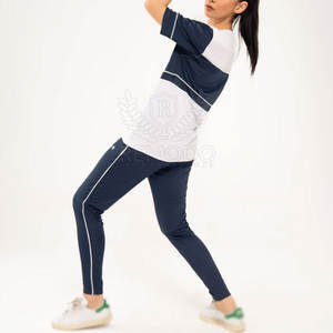 Chándal de verano de moda para mujer para estilo Chándal de verano de algodón para mujer para correr - Product Image 5