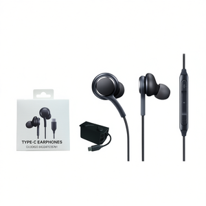 Audífonos DAMAI ART Tipo C con cable, conector Tipo C, auriculares internos para teléfonos móviles - Product Image 2