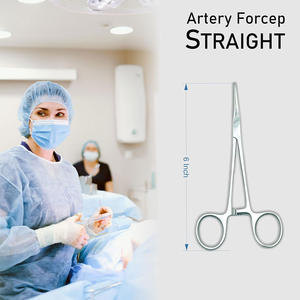 คีมห้ามเลือดแบบใช้มือทำจากสแตนเลสสั่งทำพิเศษ เครื่องมือผ่าตัดแบบใช้มือ ได้รับการรับรองมาตรฐาน CE ISO13485 ระดับ I สำหรับคลินิก - Product Image 6