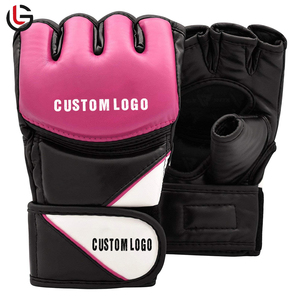 Gants de combat MMA taille personnalisée en cuir de vachette de qualité supérieure vente en gros - Product Image 1