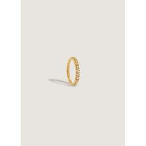 Anillo Solis de Cinco Diamantes con Diseño Acanalado - Product Image 5