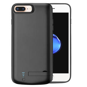 8000mAh Slim Wireless Charging Smart <b>Battery</b> <b>Case</b> Quick Charge Audio Output for Mobile Phone High Capacity Power Bank Includes - Product Image 2