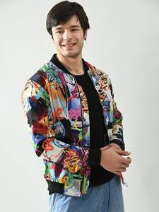 Vente en gros personnalisé Fermeture à glissière rouge Premium Nouveau design OEM Vestes d'hiver en satin de soie de haute qualité coupe-vent pour hommes et femmes - Product Image 4