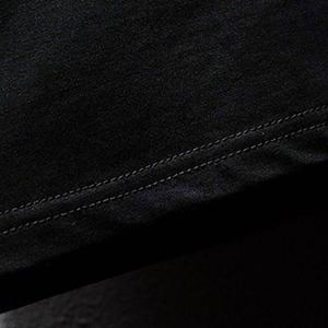 เสื้อยืดสตรีทแวร์ดีไซน์ล่าสุดสำหรับผู้ชาย ประดับด้วยคริสตัล สีพื้น สไตล์ไฮสตรีท ปรับแต่งสีโลโก้ได้ ผลิตจากผ้าฝ้าย 100% ลายตัวอักษร - Product Image 6