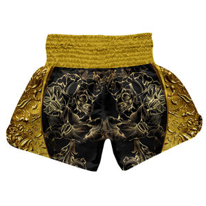 Pantalones cortos de MMA de alta calidad estirables para una máxima movilidad para agarrar llamativos boxeo de artes marciales - Product Image 2