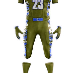 Maillot de football américain de qualité supérieure pour homme, vêtements de sport à manches courtes, uniformes, hauts imprimés, options grande taille - Product Image 5