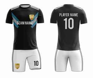 Tenues de football personnalisées OEM 2026 |   Uniformes de football légers et respirants à impression numérique |   Manches courtes |   Dernier design - Product Image 1