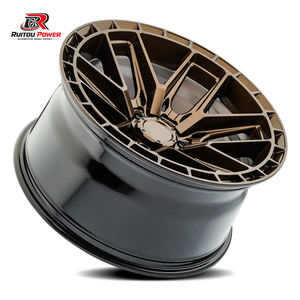 Rines Forjados Todoterreno de Bronce con Diseño Cóncavo Profundo Personalizado 9J-12J para Camionetas SUV de 17-22 Pulgadas 6x127 6x139.7 8x165.1 - Product Image 2