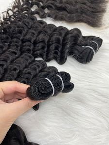 Precio al por mayor Virgin Remy Russian Hair Machine Paquete de trama doble Cutícula alineada Lista para enviar con FEDEX UPS DHL - Product Image 6