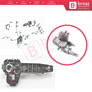Clips de reparación de cojinete de soporte de manija de puerta Exterior delantera izquierda para Vito W447 V clase Metris 2014-On A4477600534, 1 unidad, 2 unidades - Product Image 5