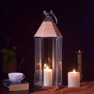 Farol de Madera Moderno, el Mejor Diseño para Bodas, Decoración del Hogar, Hoteles, Restaurantes, Oficinas, Alta Calidad, Hecho en India, Venta al por Mayor - Product Image 1