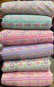 "Premium Schiffli Embroidered Fabric with Position Print Elegant Cutwork Lace with Precision Printed Floral Designs <b>for</b> Dresses - Product Image 3