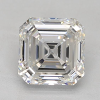 Diamant de laboratoire certifié GIA, haute qualité, diamants CVD en vrac, bijoux, 3,58 carats, clarté VS1, émeraude carrée, cultivé en laboratoire