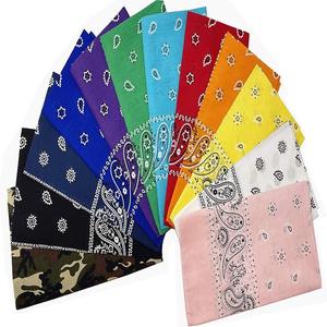 Pañuelo Bandana Cuadrado con Logotipo Personalizado - Pañuelo para la Cabeza de Algodón y Poliéster Transpirable y Duradero para Uso Casual en las Cuatro Estaciones - Product Image 3