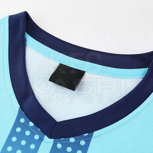 Nuevo Uniforme de Fútbol Corto Sublimado Personalizado al por Mayor, Tejido Transpirable de Secado Rápido, Adecuado para Escuelas, Clubes y Equipos en Todo el Mundo - Product Image 3