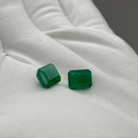 Pierre précieuse de qualité supérieure Émeraude zambienne 8 Ct Octogone facetté Vente en gros Pierre précieuse naturelle en vrac pour fabricant de bijoux en gros