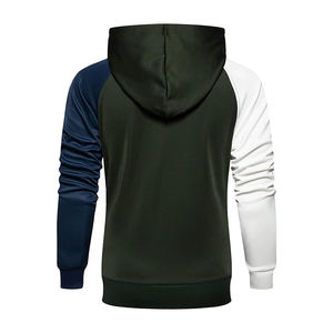 Sudadera con capucha personalizable 100% algodón 450gsm para hombre, ropa informal con cremallera de gran tamaño, diseño forrado, estampado de logotipo 3D, forro polar - Product Image 4