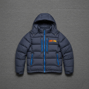 Chaqueta de Invierno para Hombre, Estilo Burbuja, Personalizada, Impermeable, Transpirable, Moda Urbana Hip Hop, Logotipo Personalizado - Product Image 5