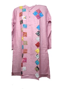 Diseño con estilos de diseñador de Material de algodón de poliéster Span para hombres Slim Fit manga completa Kurta Casual Shalwar Kameez 2025 - Product Image 4