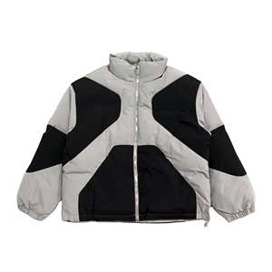 เสื้อแจ็คเก็ตพัฟเฟอร์แบบโอเวอร์ไซส์สำหรับผู้ชาย รุ่นใหม่สำหรับฤดูหนาว ผลิตโดย RAM Industry รับผลิตตามแบบ OEM พร้อมปักโลโก้ - Product Image 4