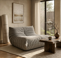 Meubles de salon confortables, production standardisée, canapé sans structure en os, design ergonomique pour soulager la pression
